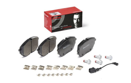 Jeu de plaquettes de frein, frein à disque P 85 188 Brembo