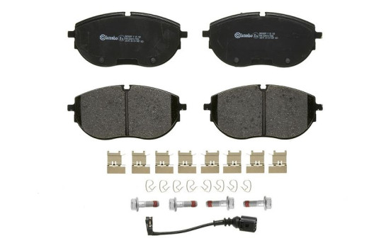 Jeu de plaquettes de frein, frein à disque P 85 188 Brembo, Image 4