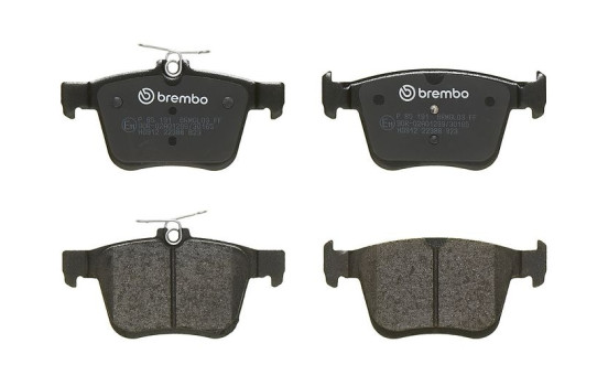 Jeu de plaquettes de frein, frein à disque P 85 191 Brembo, Image 3