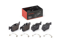 Jeu de plaquettes de frein, frein à disque P 86 035 Brembo