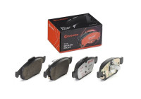 Jeu de plaquettes de frein, frein à disque P23165X Brembo