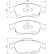 Jeu de plaquettes de frein, frein à disque P23165X Brembo, Vignette 4