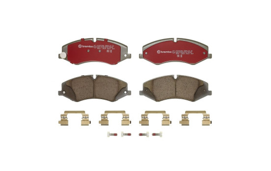 Jeu de plaquettes de frein, frein à disque P44022NX Brembo, Image 4