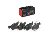 Jeu de plaquettes de frein, frein à disque P49064 Brembo