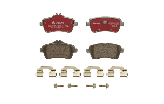 Jeu de plaquettes de frein, frein à disque P50100NX Brembo, Image 4