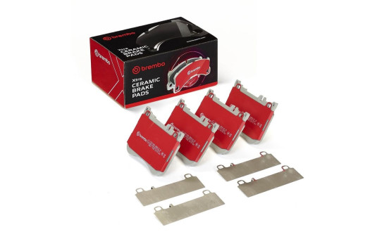 Jeu de plaquettes de frein, frein à disque P50114NX Brembo, Image 2