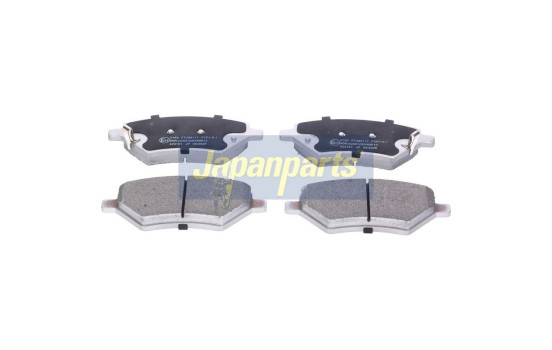Jeu de plaquettes de frein, frein à disque PA-0163AF Japanparts