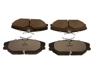Jeu de plaquettes de frein, frein à disque QP0362C Quaro