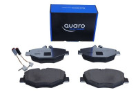 Jeu de plaquettes de frein, frein à disque QP0782C Quaro