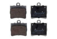 Jeu de plaquettes de frein, frein à disque QP1092 Quaro