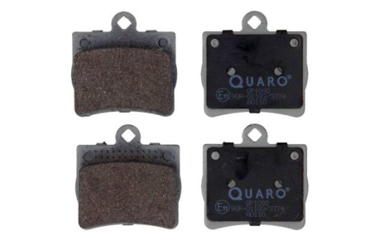 Jeu de plaquettes de frein, frein à disque QP1092 Quaro