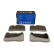 Jeu de plaquettes de frein, frein à disque QP1713 Quaro, Vignette 2