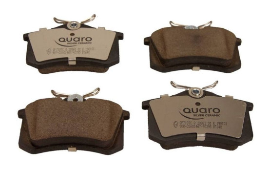 Jeu de plaquettes de frein, frein à disque QP7107C Quaro