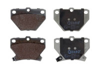 Jeu de plaquettes de frein, frein à disque QP8037 Quaro