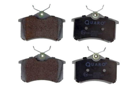 Jeu de plaquettes de frein, frein à disque QP8078 Quaro