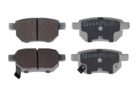 Jeu de plaquettes de frein, frein à disque QP8892 Quaro