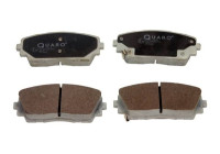 Jeu de plaquettes de frein, frein à disque QP9131 Quaro