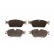 Jeu de plaquettes de frein haute performance 07.B314.31 Brembo, Vignette 2