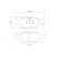 Jeu de plaquettes de frein haute performance 07.B314.31 Brembo, Vignette 3