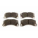 Jeu de plaquettes de frein haute performance 07.B314.67 Brembo, Vignette 2