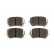 Jeu de plaquettes de frein haute performance 07.B315.00 Brembo, Vignette 2