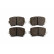 Jeu de plaquettes de frein haute performance 07.B315.22 Brembo, Vignette 2