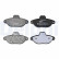 JEU DE PLAQUETTES DE FREIN LP2704 Delphi, Vignette 2