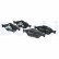 JEU DE PLAQUETTES DE FREIN LP3739 Delphi