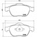 Jeu de plaquettes de frein P 68 032 Brembo, Vignette 2