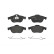 Jeu de plaquettes de frein P 68 032 Brembo, Vignette 3