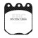 Jeu de plaquettes de frein Yellowstuff DP4056R EBC, Vignette 3