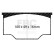 Jeu de plaquettes de frein Yellowstuff DP4073R EBC, Vignette 3