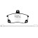 Jeu de plaquettes de frein Yellowstuff DP41192R EBC