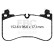Jeu de plaquettes de frein Yellowstuff DP42401R EBC, Vignette 3
