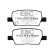 Jeu de plaquettes de frein Yellowstuff DP43064R EBC