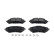 Kavo parts Pièces Plaquette de frein KBP-10072