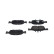 Kavo parts Pièces Plaquette de frein KBP-10088, Vignette 3