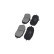 Kavo parts Pièces Plaquette de frein KBP-10090, Vignette 2