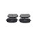 Kavo parts Pièces Plaquette de frein KBP-10090, Vignette 3