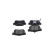 Kavo parts Pièces Plaquette de frein KBP-10096, Vignette 3