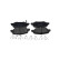 Kavo parts Pièces Plaquette de frein KBP-10105, Vignette 3