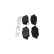 Kavo parts Pièces Plaquette de frein KBP-10105, Vignette 4