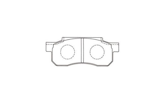 Kavo parts Pièces Plaquette de frein KBP-2059