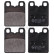 Kit de plaquettes de frein, disque de frein de stationnement 35189 ABS