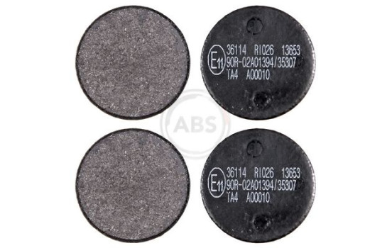 Kit de plaquettes de frein, disque de frein de stationnement 36114 ABS, Image 4