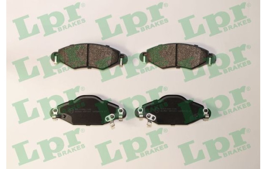 Kit de plaquettes de frein, frein à disque 05P1001 Lpr
