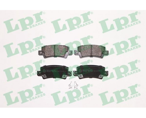 Kit de plaquettes de frein, frein à disque 05P1068 Lpr