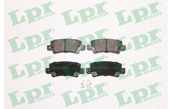 Kit de plaquettes de frein, frein à disque 05P1068 Lpr