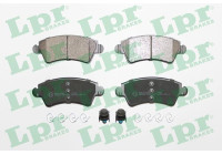 Kit de plaquettes de frein, frein à disque 05P1105 Lpr