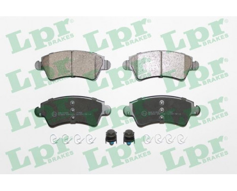 Kit de plaquettes de frein, frein à disque 05P1105 Lpr